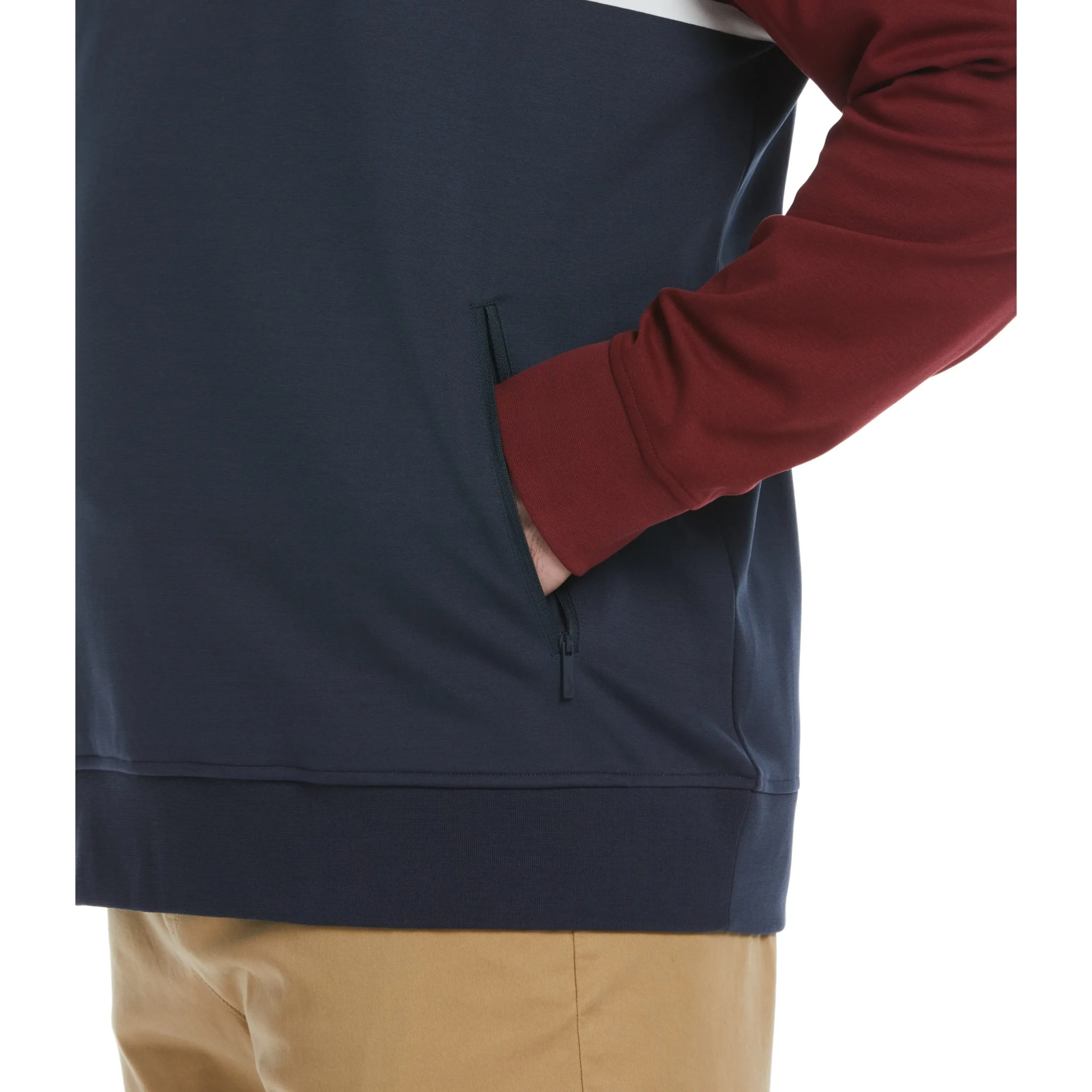 big__tall__zip_color_bloc_2-1.webp Original Penguin Big & Tall 1/4 Zip Color Block Jacket