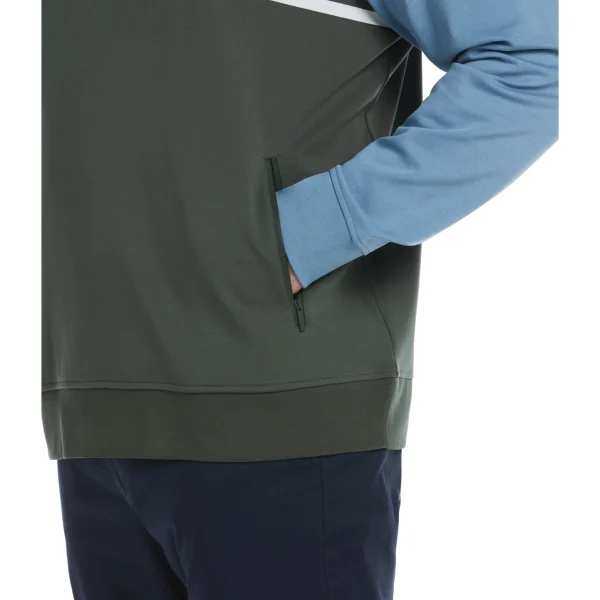 Original Penguin Big & Tall 1/4 Zip Color Block Jacket