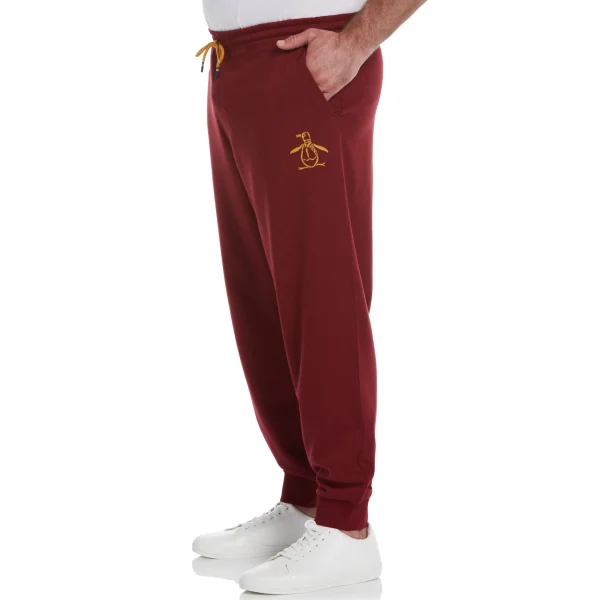 Original Penguin Big & Tall Organic Cotton Fleece Logo Pant