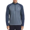 Original Penguin Color Block Fleece 1/4 Zip Pullover Golf Sweater