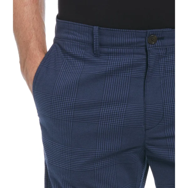 Original Penguin Cotton Blend Slim Fit Plaid Pants