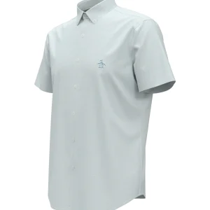 Original Penguin Feeder Stripe Linen Shirt