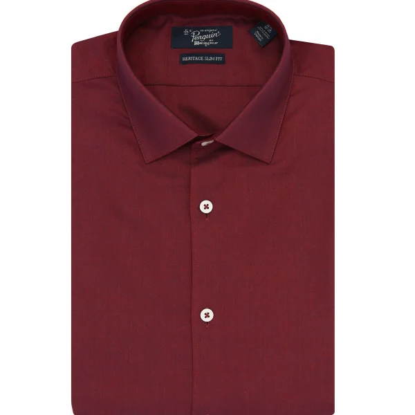 Original Penguin Herringbone Dobby Button Down