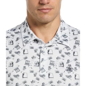 Original Penguin Retro Arcade Print Polo