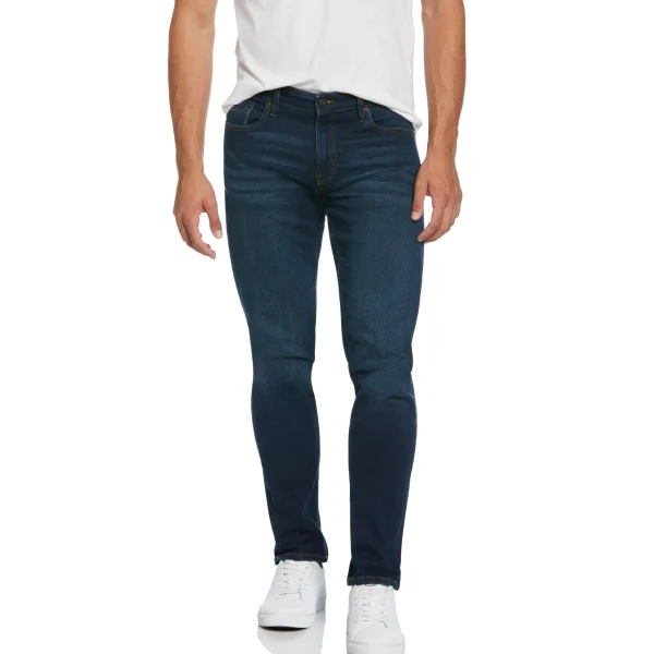 Original Penguin Vintage Wash Slim Fit Stretch Denim Trousers