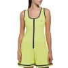 Original Penguin Women's Drop Waist Color Block Tennis Dress