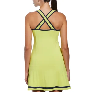 Original Penguin Women's Drop Waist Color Block Tennis Dress